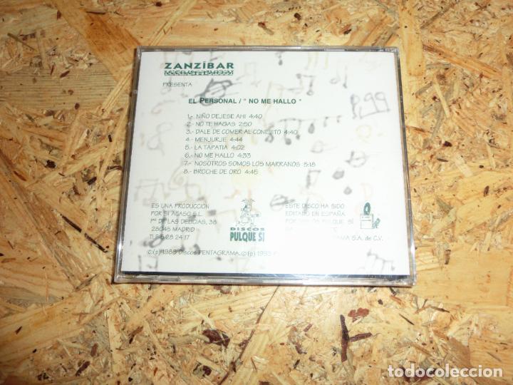 CDs de m&uacute;sica: EL PERSONAL - NO ME HALLO (NUEVO) - Foto 2