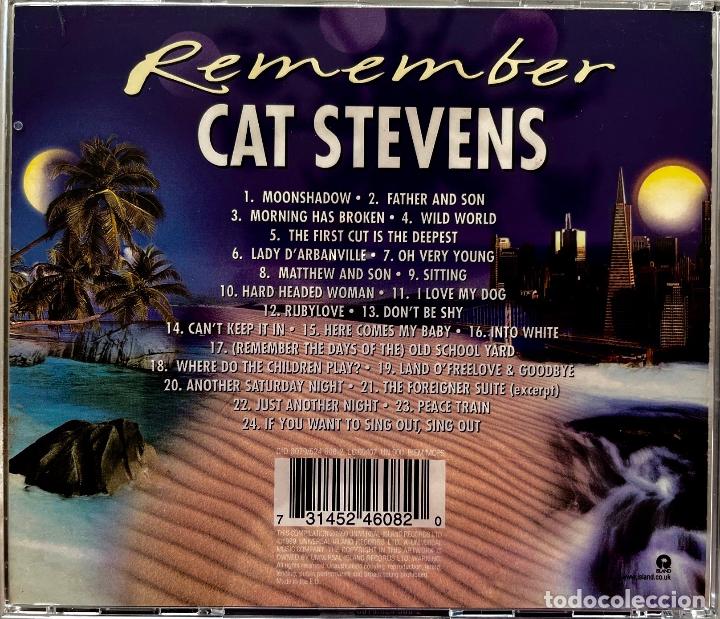 CDs de m&uacute;sica: CAT STEVENS. REMEMBER. THE ULTIMATA COLLECTION. GRANDES EXITOS. CD MADE E U - Foto 2