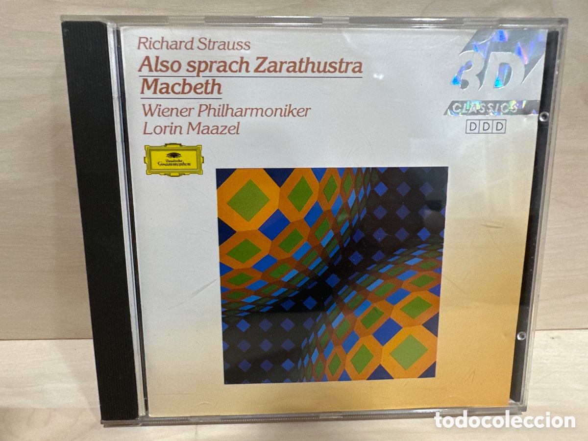 CDs de m&uacute;sica: Strauss - Lorin Maazel - Also Sprach Zarathustra &middot; Macbeth (CD) - Foto 1