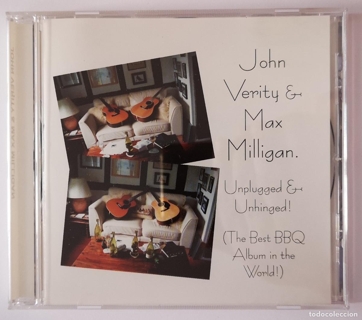 CDs de m&uacute;sica: CD - JOHN VERITY & MAX MILLIGAN - UNPLUGGED & UNHINGED ! - 2000 - Foto 1