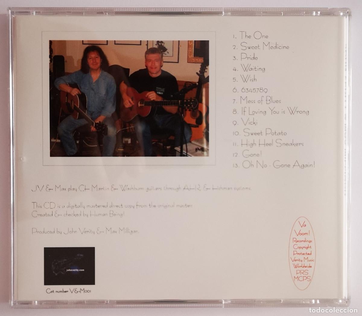 CDs de m&uacute;sica: CD - JOHN VERITY & MAX MILLIGAN - UNPLUGGED & UNHINGED ! - 2000 - Foto 3
