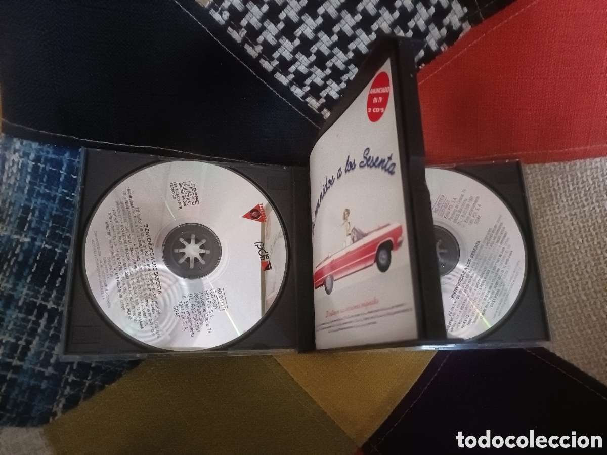 CDs de m&uacute;sica: 2 CD Bienvenidos a los Sesenta - Foto 3