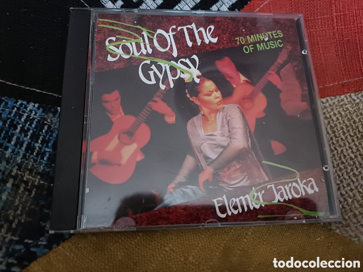 CDs de M&uacute;sica: CD Soul of the Gypsy -Elem&eacute;r Jaroka-
