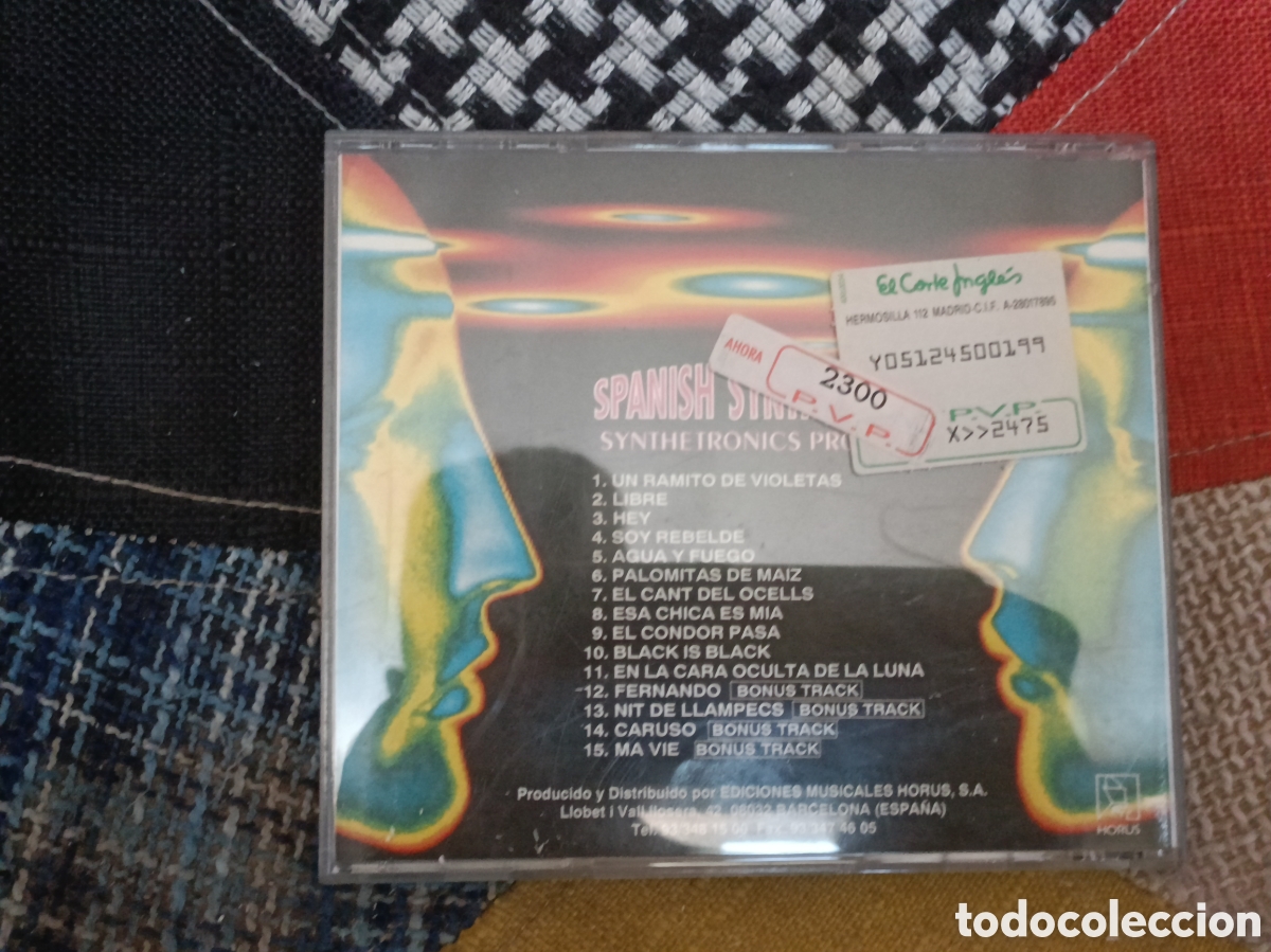 CDs de m&uacute;sica: CD Spanish Synthesizer -Synthetronics Project- - Foto 2