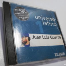 CDs de Música: CD JUAN LUIS GUERRA. UNIVERSO LATINO. MUXXIC 2001 SPAIN. 10 TEMAS (SEMINUEVO, LEER)