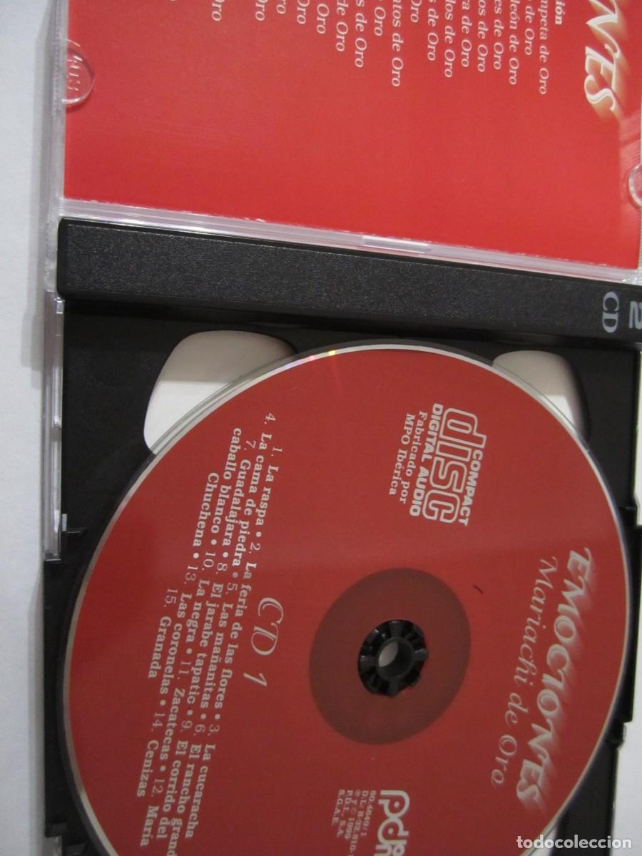 CDs de m&uacute;sica: doble cd mariachi de oro emociones - Foto 3