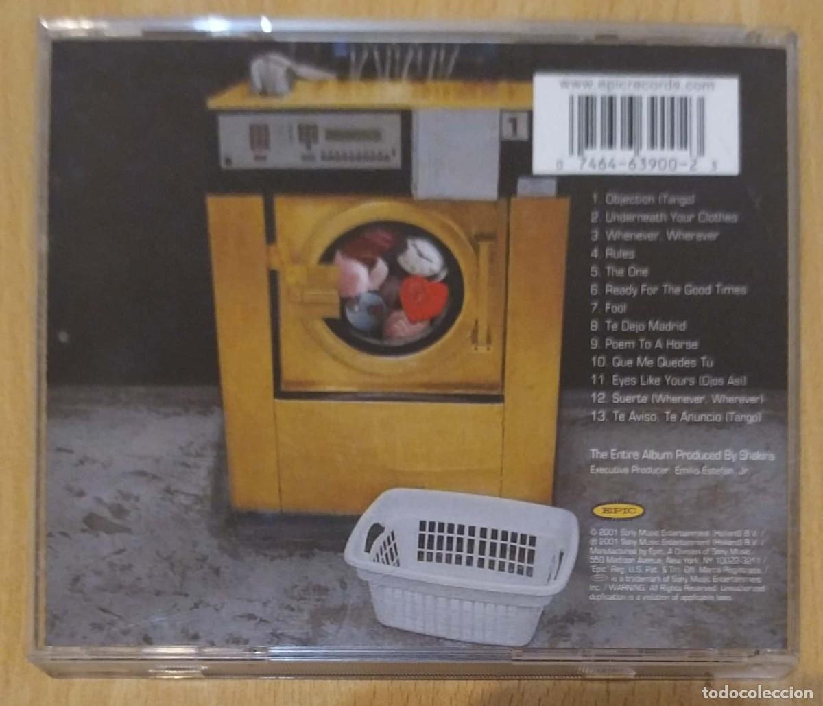 CDs de m&uacute;sica: SHAKIRA (LAUNDRY SERVICE) CD 2001 - Foto 2