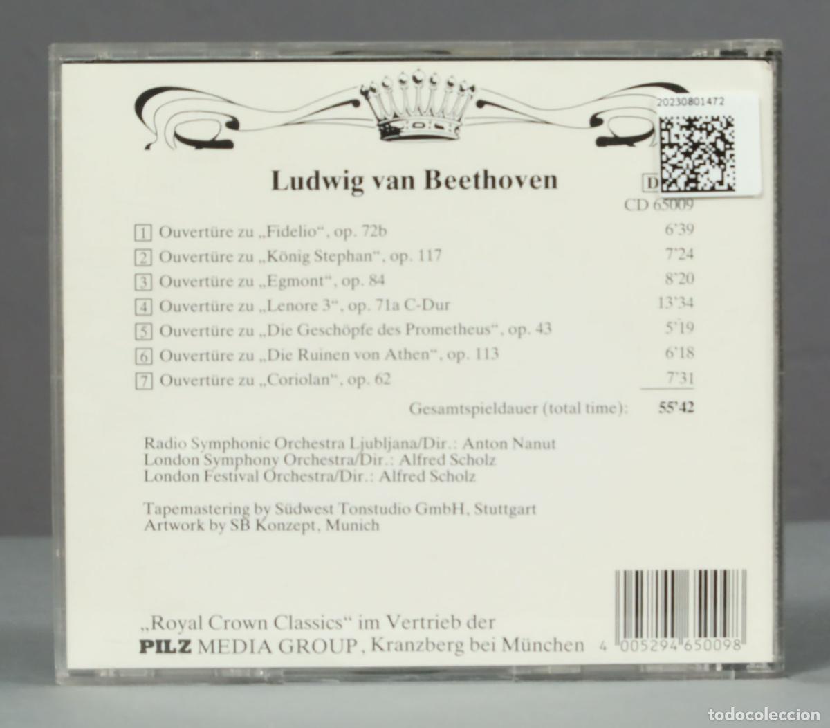 CDs de m&uacute;sica: CD. L. v. Beethoven &ndash; Gro&szlig;e Ouvert&uuml;ren - Foto 2