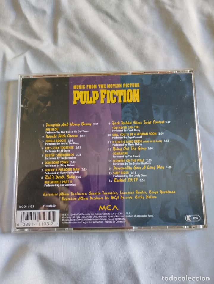 CDs de m&uacute;sica: PULP FICTION - Foto 2