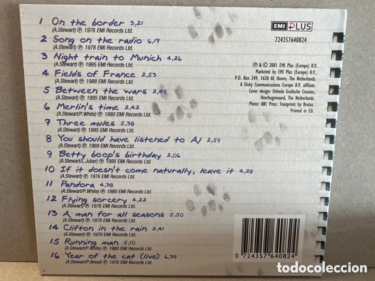 CDs de m&uacute;sica: Al Stewart - Singer Songwriter (CD, Comp) - Foto 2