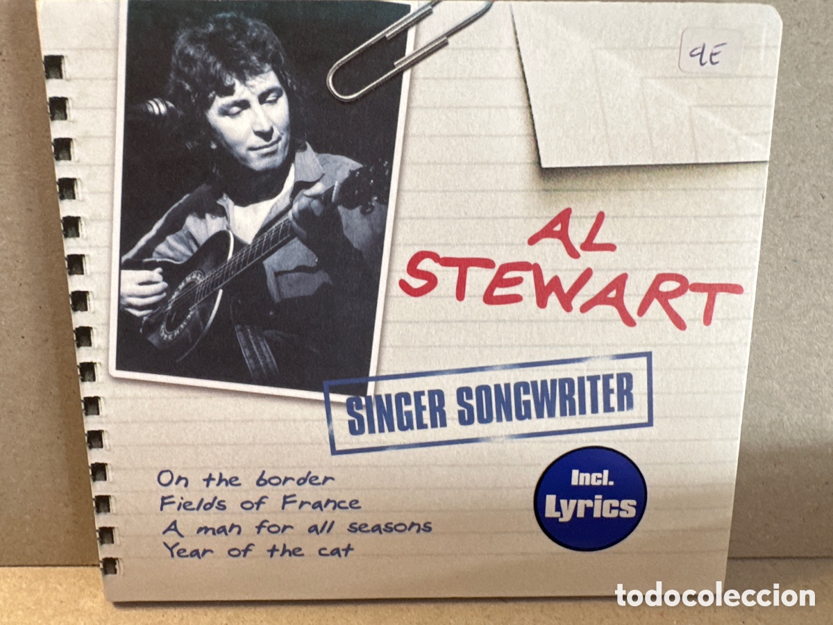 CDs de m&uacute;sica: Al Stewart - Singer Songwriter (CD, Comp) - Foto 1