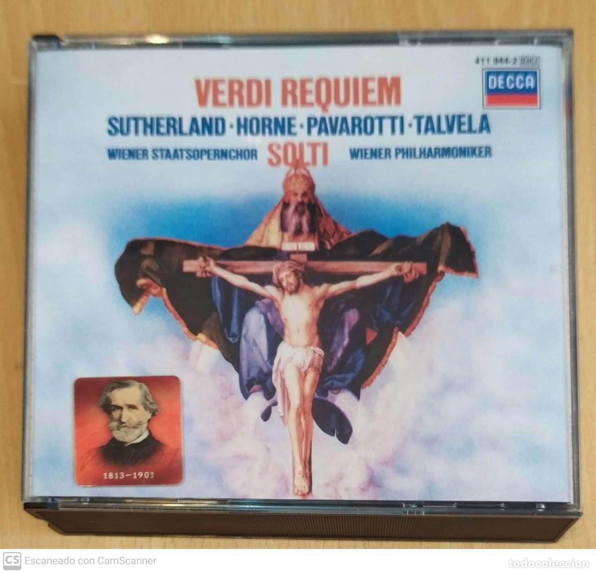 CDs de m&uacute;sica: GIUSEPPE VERDI (REQUIEM) 2 CDs 1984 - Foto 1