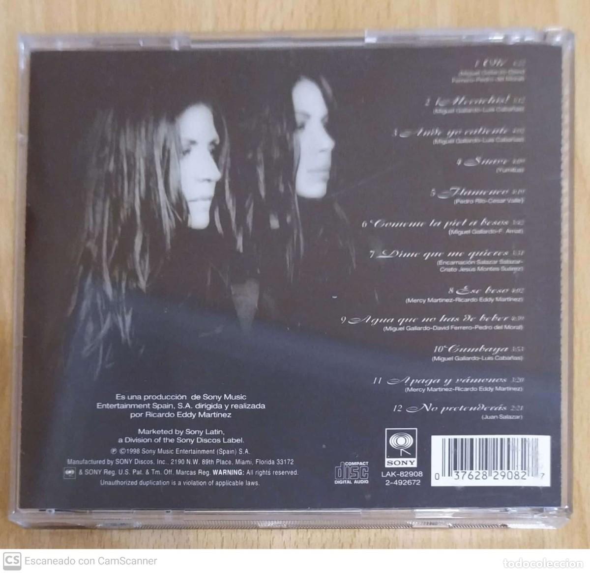 CDs de m&uacute;sica: AZUCAR MORENO (OLE) CD 1998 - Foto 2