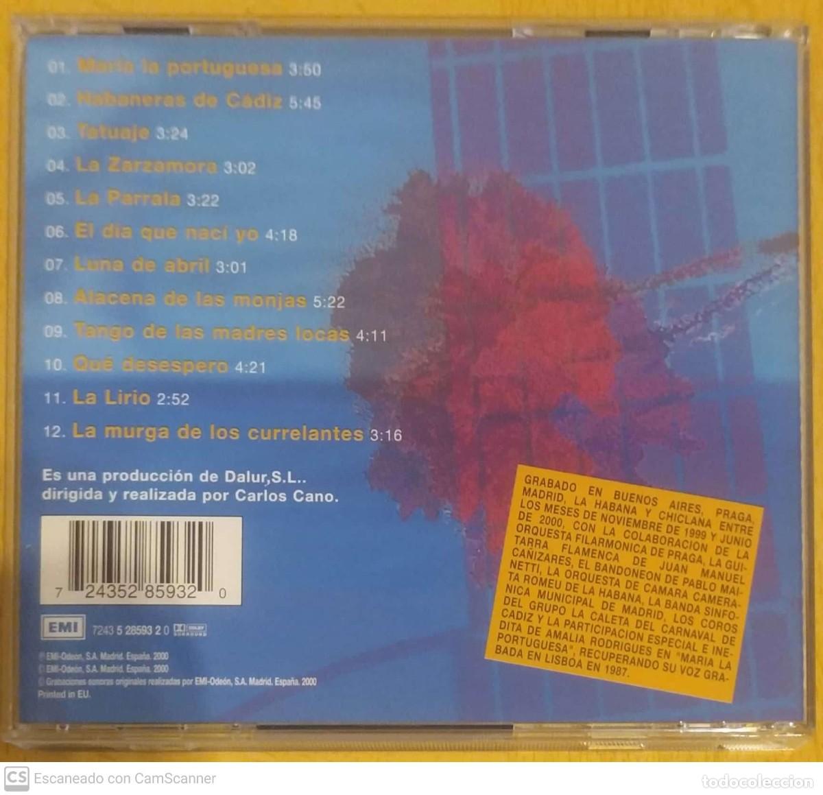 CDs de m&uacute;sica: CARLOS CANO (DE LO PERDIDO Y OTRAS COPLAS) CD 2000 - Foto 2