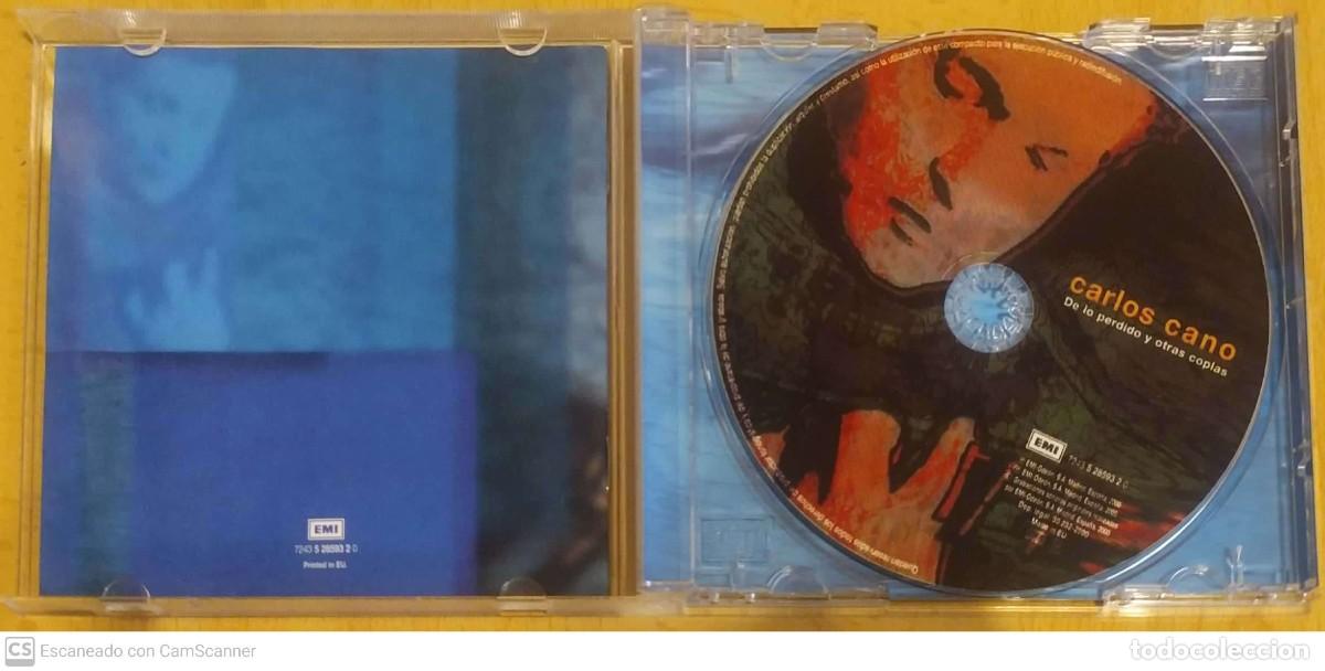 CDs de m&uacute;sica: CARLOS CANO (DE LO PERDIDO Y OTRAS COPLAS) CD 2000 - Foto 3