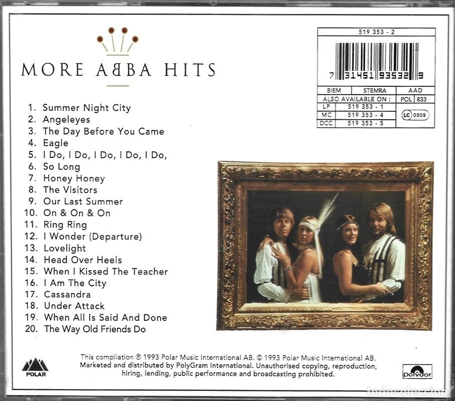 CDs de m&uacute;sica: ABBA &uml;MORE ABBA GOLD HIRTS&uml; (CD) - Foto 2