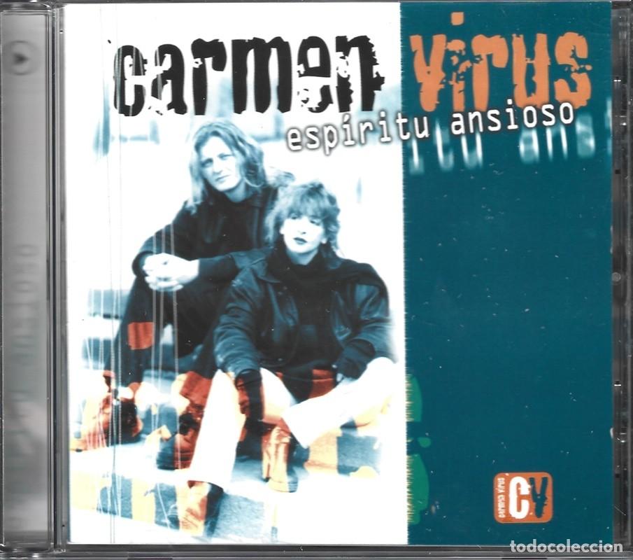 CDs de m&uacute;sica: CARMEN VIRUS &uml;ESP&Iacute;RITU ANSIOSO&uml; (CD) - Foto 1