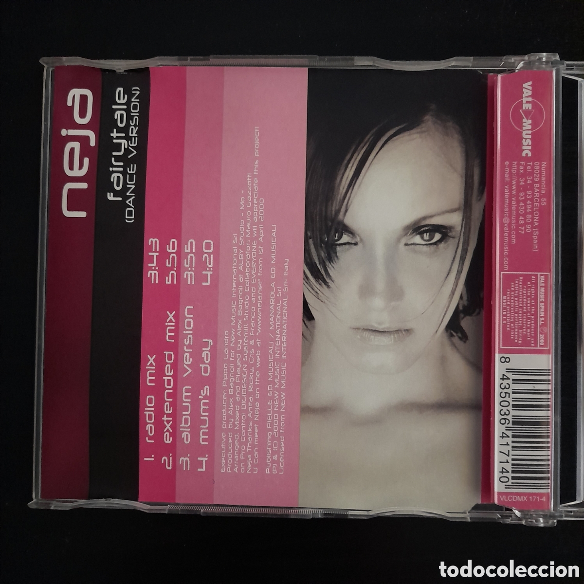 CDs de m&uacute;sica: Neja &ndash; Fairytale (Dance Version). CD, Maxi-Single 2000 Espa&ntilde;a - Foto 3