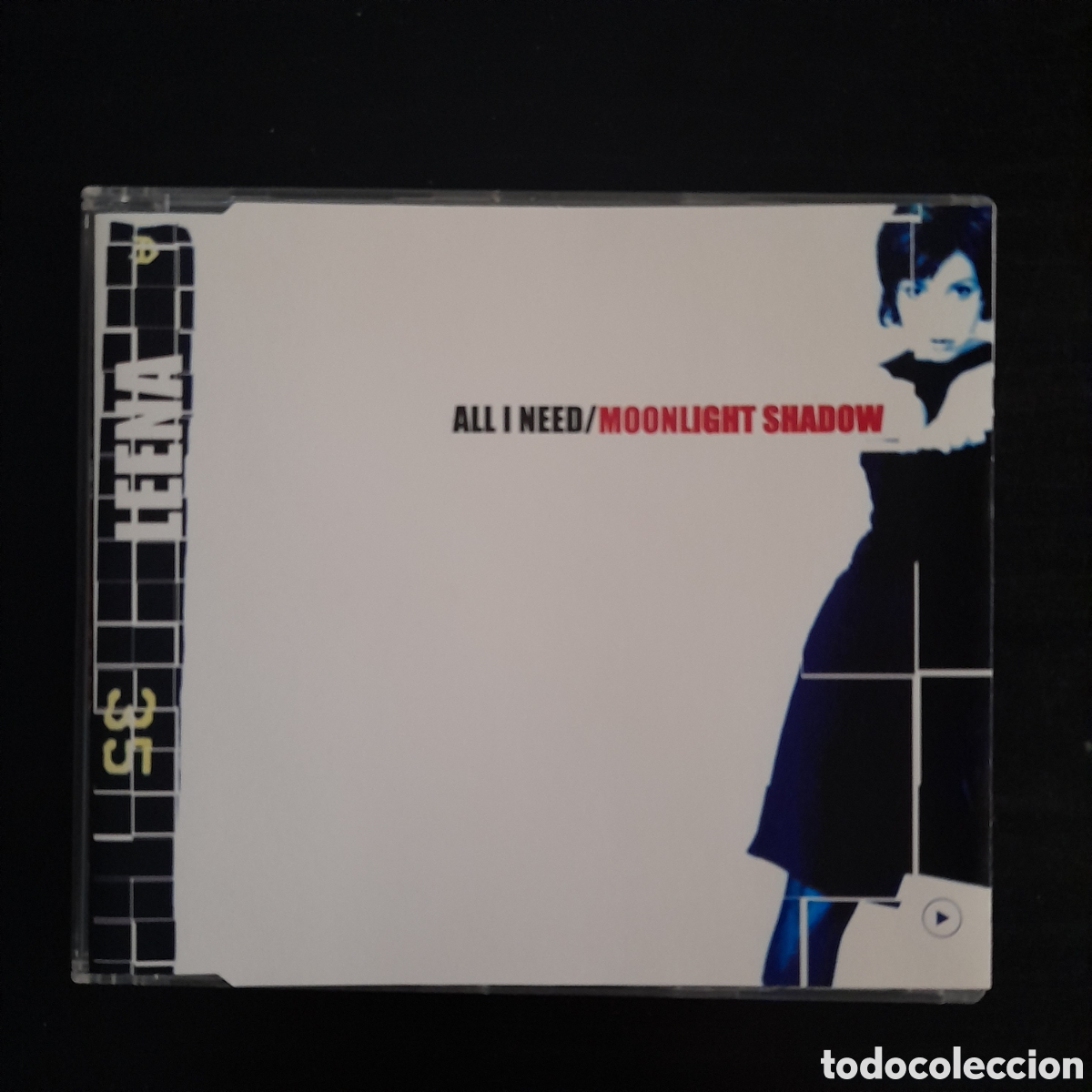 CDs de m&uacute;sica: Leena &ndash; All I Need / Moonlight Shadow. CD, Maxi-Single 2000 Espa&ntilde;a - Foto 1