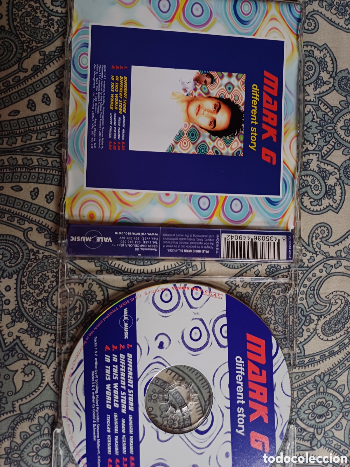 CDs de m&uacute;sica: Mark-G Different Story CD 4 tracks - Foto 2
