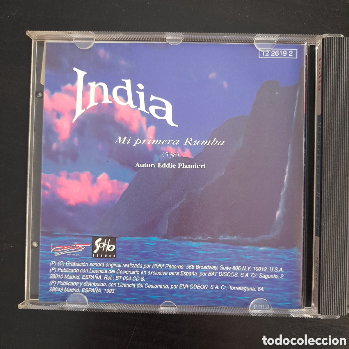 CDs de m&uacute;sica: India - Mi primera rumba. 1993 cd single - Foto 3