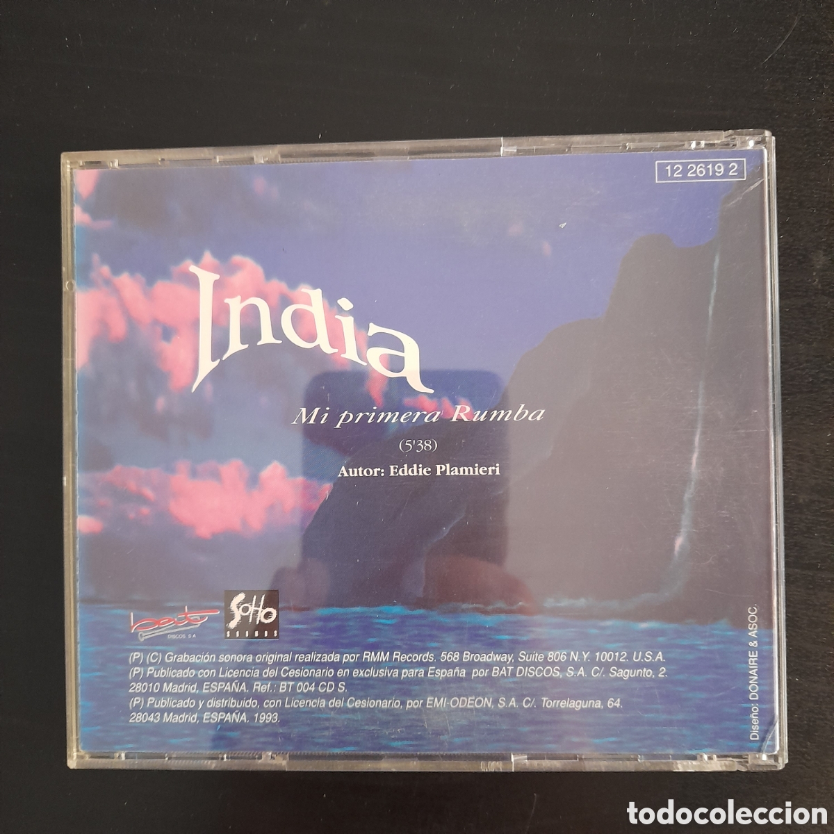 CDs de m&uacute;sica: India - Mi primera rumba. 1993 cd single - Foto 4