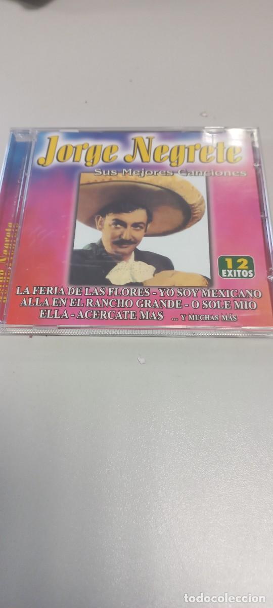 CDs de m&uacute;sica: Disco m&uacute;sica CD Jorge negrete - Foto 1