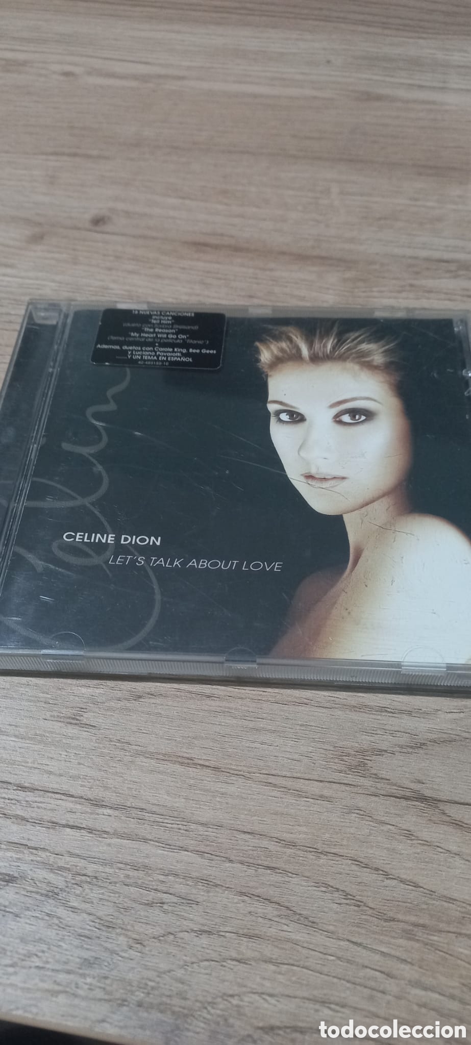 CDs de m&uacute;sica: CD Celine Dion. Lets talk about love - Foto 1