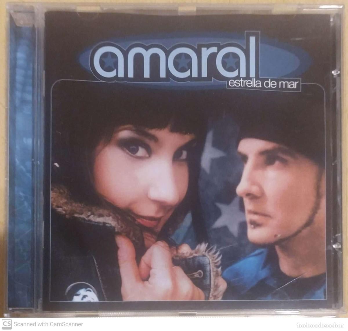 CDs de m&uacute;sica: AMARAL (ESTRELLA DE MAR) CD 2002 - Foto 1