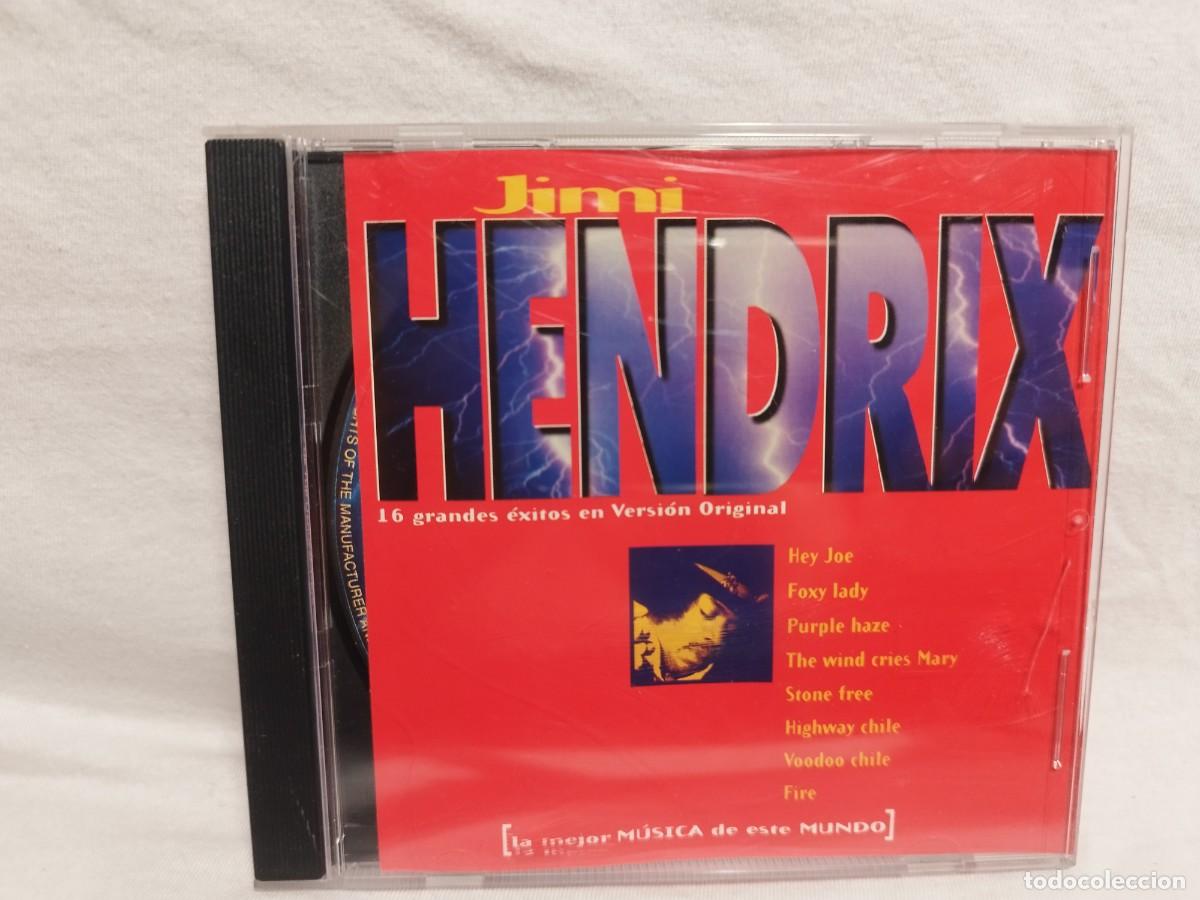CDs de m&uacute;sica: Jimi Hendrix &ndash; 16 Grandes &Eacute;xitos En Versi&oacute;n Original - Cd - - Foto 1