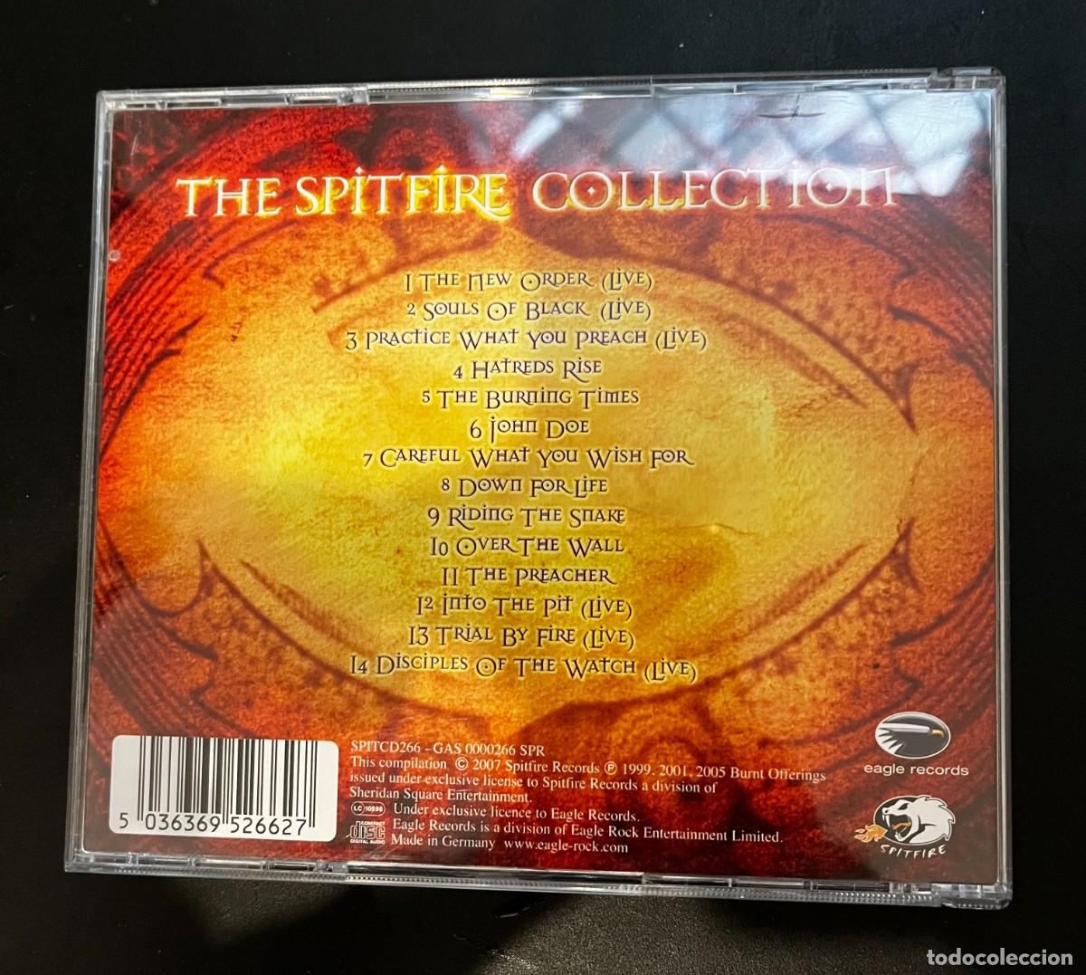 CDs de m&uacute;sica: TESTAMENT THE SPITFIRE COLLECTION CD 2007 - Foto 2