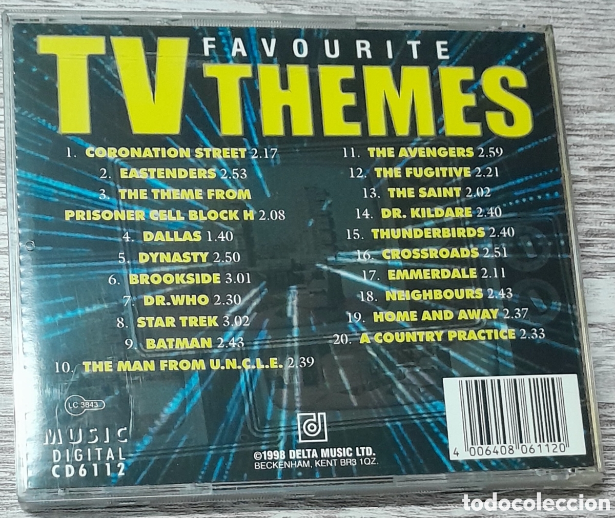 CDs de m&uacute;sica: FAVOURITE TV THEMES - Foto 2