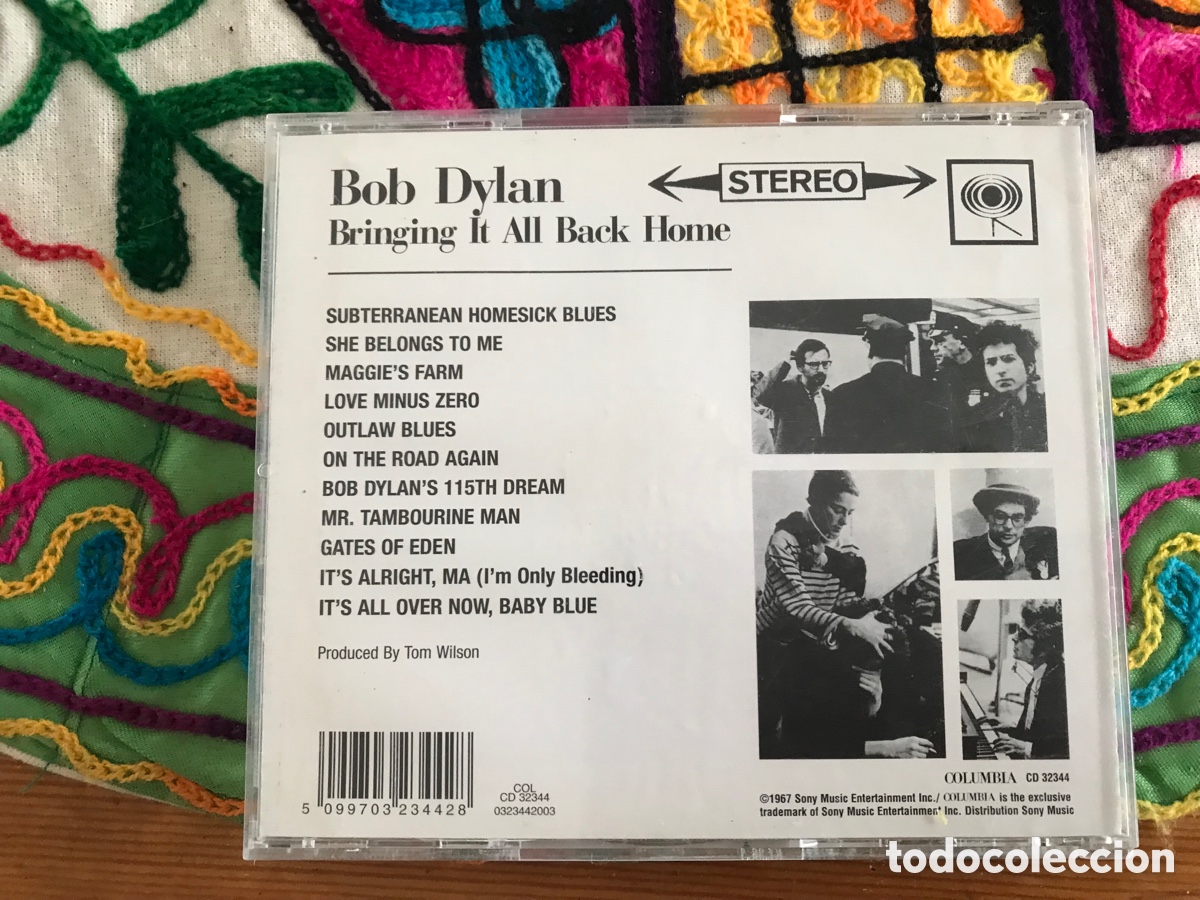 CDs de m&uacute;sica: Bringing it all back Home. Bob Dylan. Columbia - Foto 2