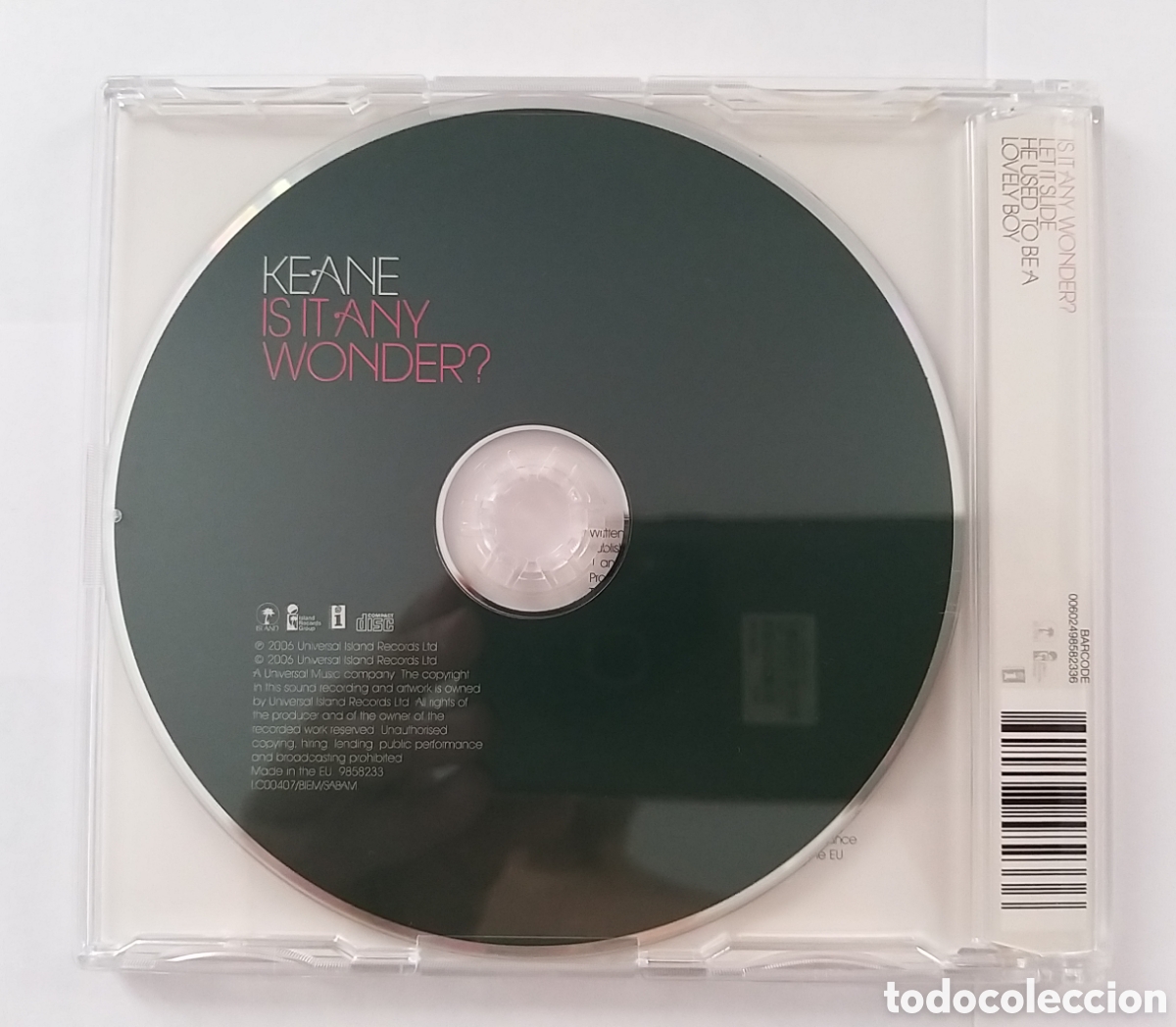 CDs de m&uacute;sica: KEANE - IS IT ANY WONDER? - Foto 2