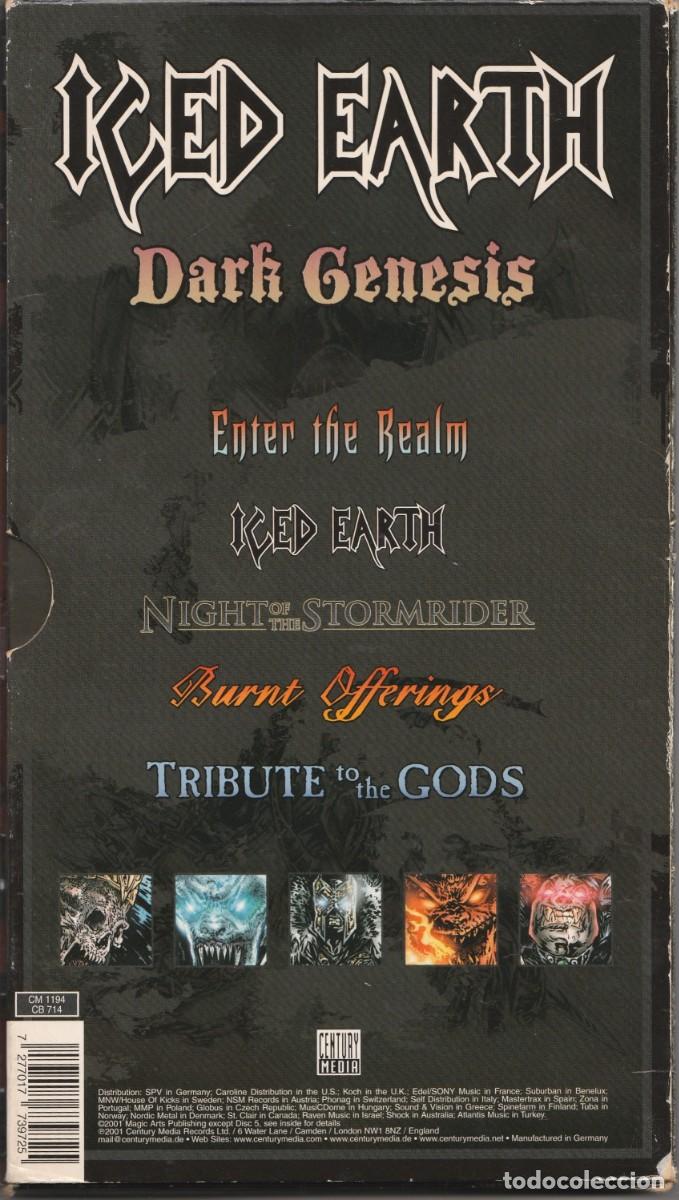 CDs de m&uacute;sica: CD ICED EARTH &ndash; DARK GENESIS - BOX SET - 5 CD-S - Foto 2