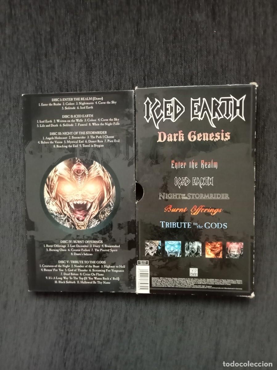 CDs de m&uacute;sica: CD ICED EARTH &ndash; DARK GENESIS - BOX SET - 5 CD-S - Foto 4