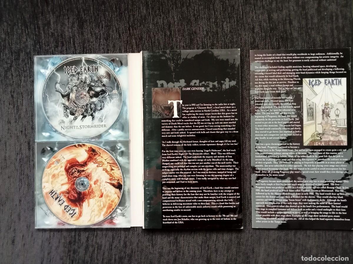 CDs de m&uacute;sica: CD ICED EARTH &ndash; DARK GENESIS - BOX SET - 5 CD-S - Foto 7