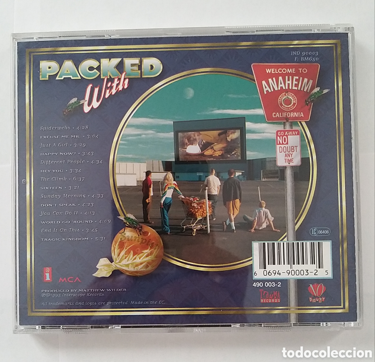 CDs de m&uacute;sica: NO DOUBT - TRAGIC KINGDOM + DONT SPEAK - 2 CD SET - Foto 4