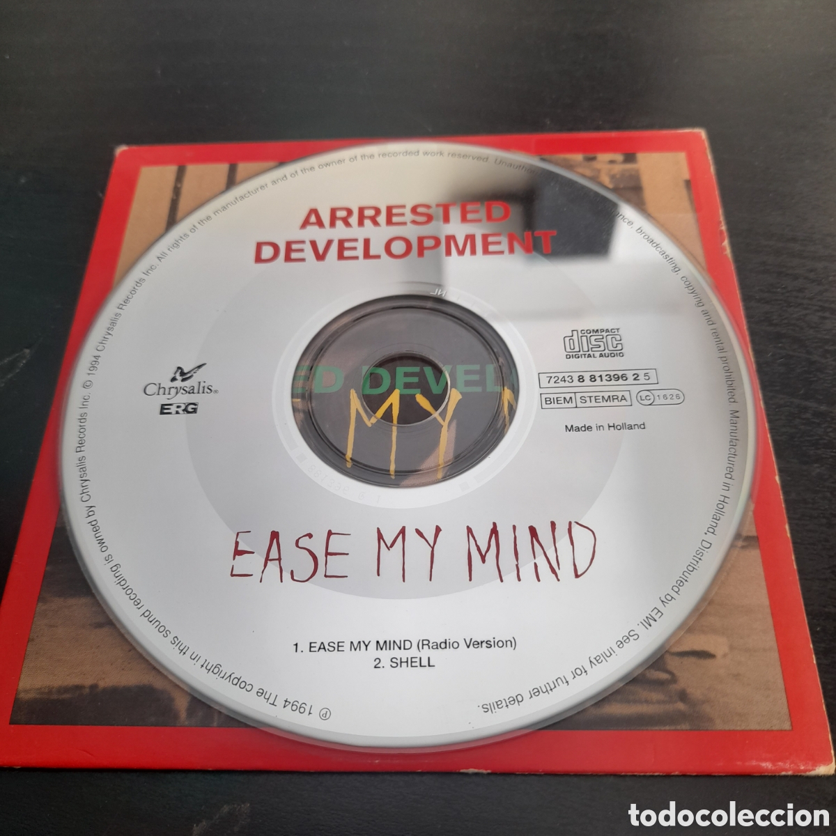 CDs de m&uacute;sica: Arrested Development &ndash; Ease My Mind. CD, Single 1994 UK - Foto 3