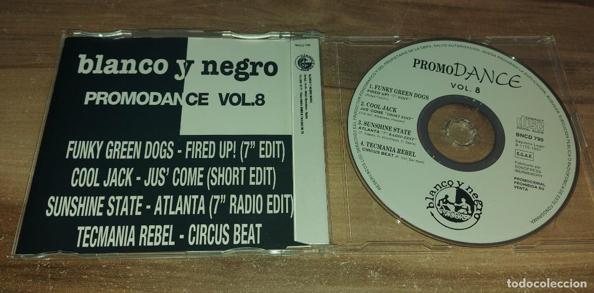 CDs de m&uacute;sica: CD BLANCO Y NEGRO PROMODANCE VOL. 8 - Foto 2