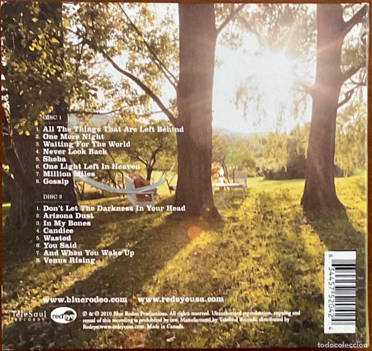 CDs de m&uacute;sica: BLUE RODEO - THE THINGS WE LEFT BEHIND, DOBLE CD - Foto 2