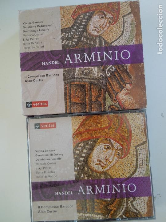 CDs de m&uacute;sica: HANDEL - ARMINIO - IL COMPLESSO BAROCCO - ALAN CURTIS - 2CD - Foto 1