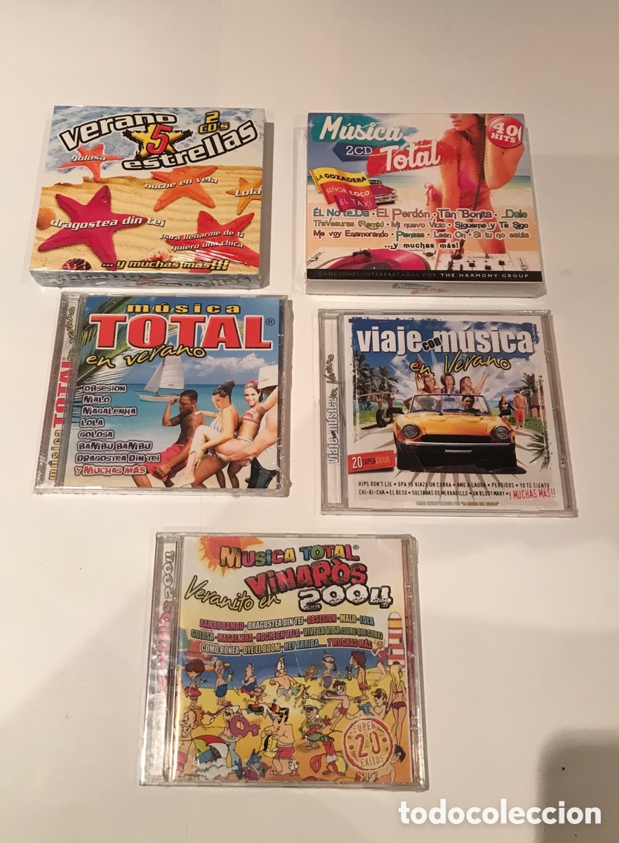 CDs de m&uacute;sica: LOTE CD MUSICA VERANO - Foto 1