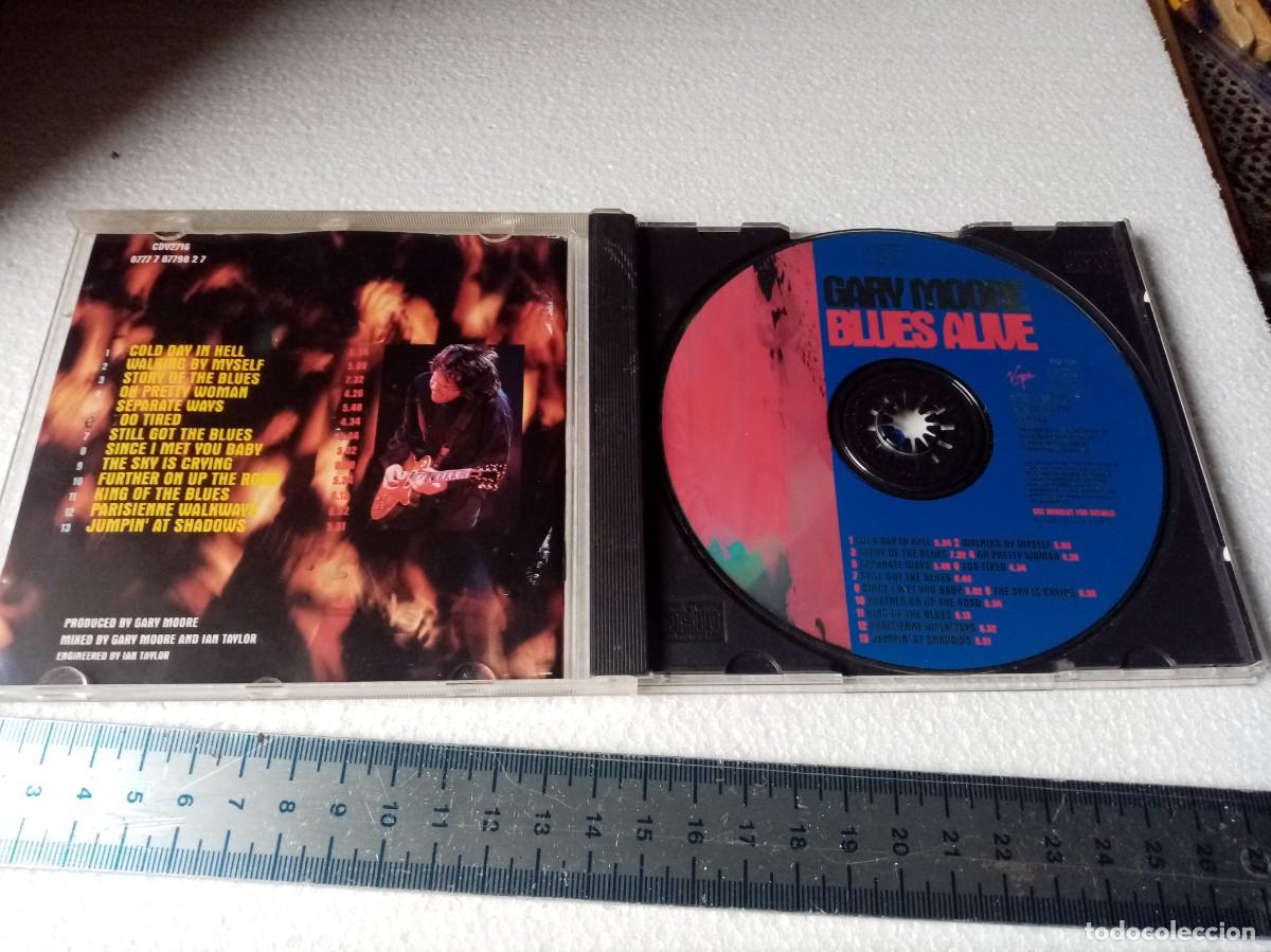 CDs de m&uacute;sica: CD - GARY MOORE - BLUES ALIVE - MUSICA - Foto 2