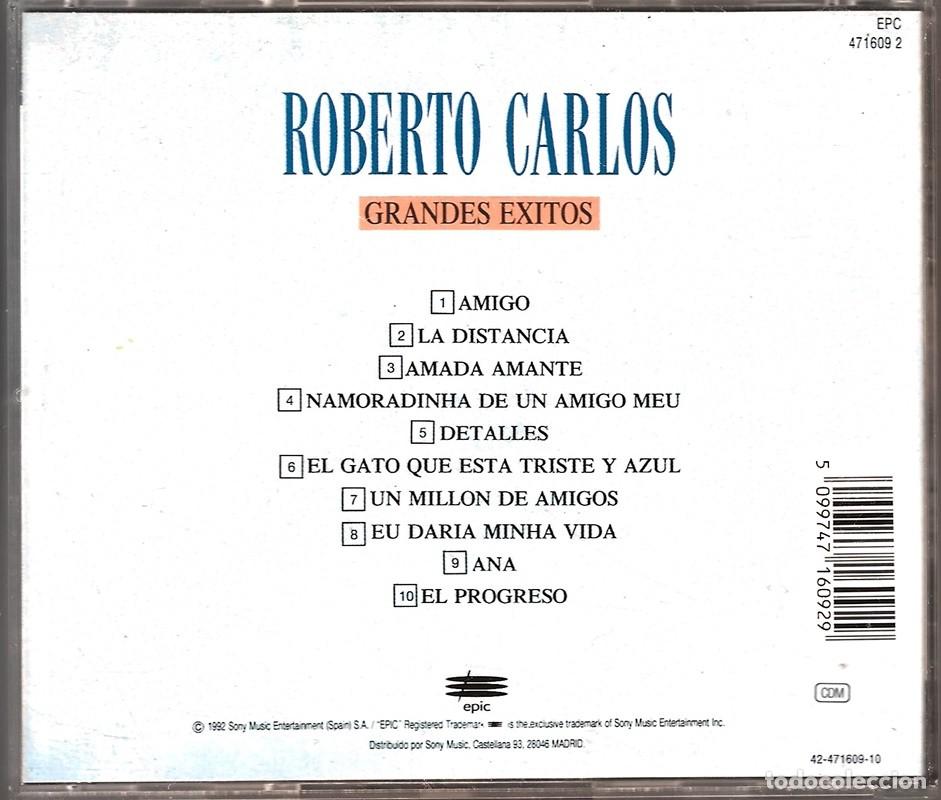 CDs de m&uacute;sica: ROBERTO CARLOS &uml;GRANDES &Eacute;XITOS&uml; (CD) - Foto 2