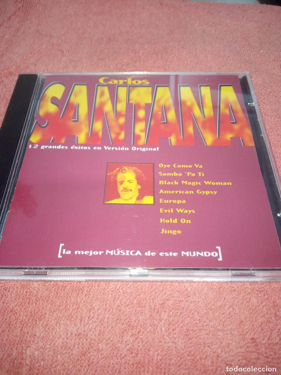 CDs de m&uacute;sica: CARLOS SANTANA 12 GRANDES EXITOS CD - Foto 1
