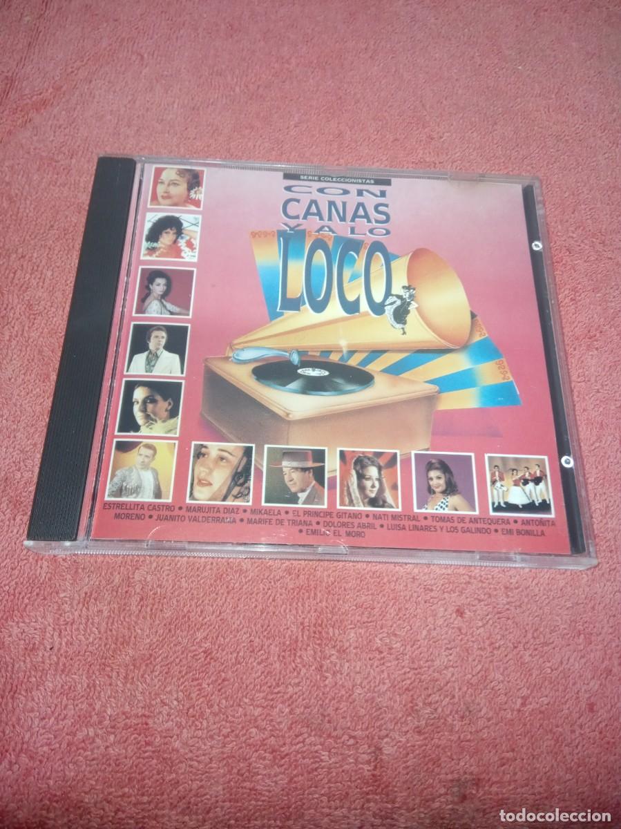 CDs de m&uacute;sica: CON CANAS Y A LO LOCO CD - Foto 1