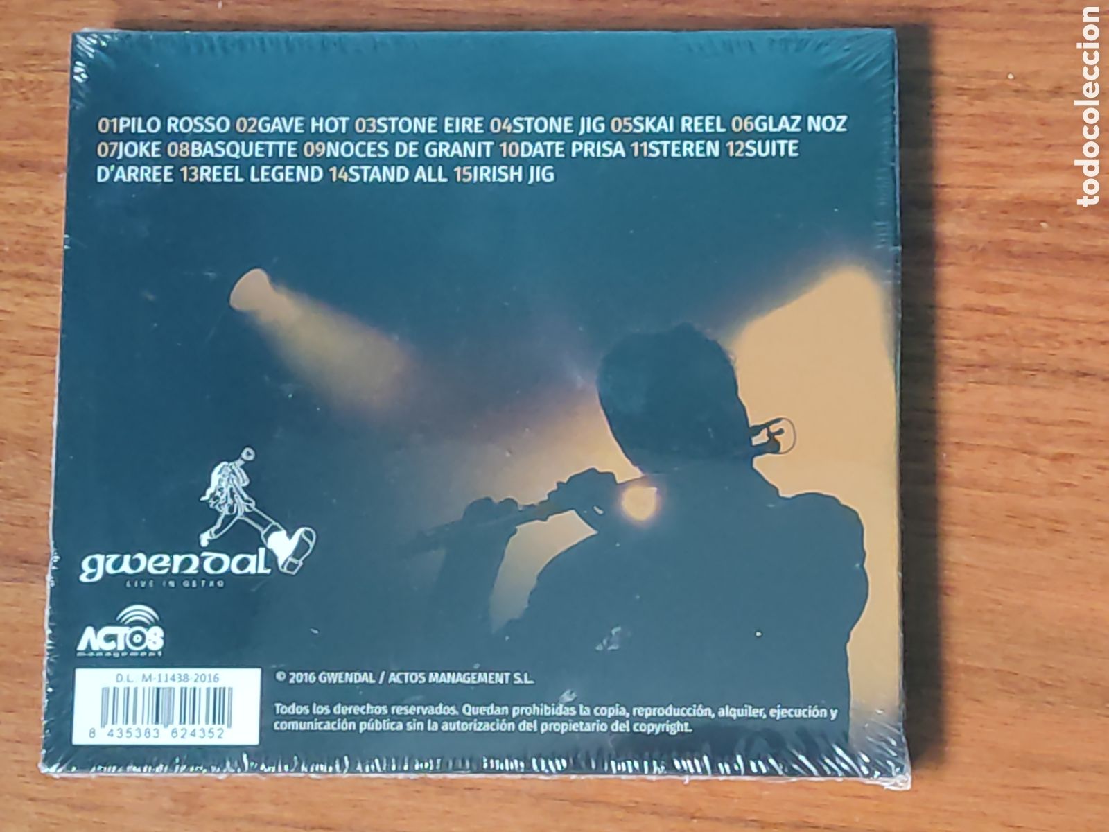 CDs de m&uacute;sica: Cd+Dvd Gwendal - Live un Getxo - Foto 2