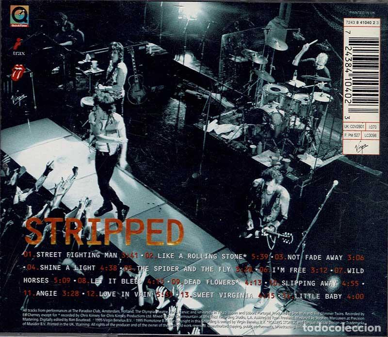 CDs de m&uacute;sica: The Rolling Stones - Stripped. CD - Foto 2