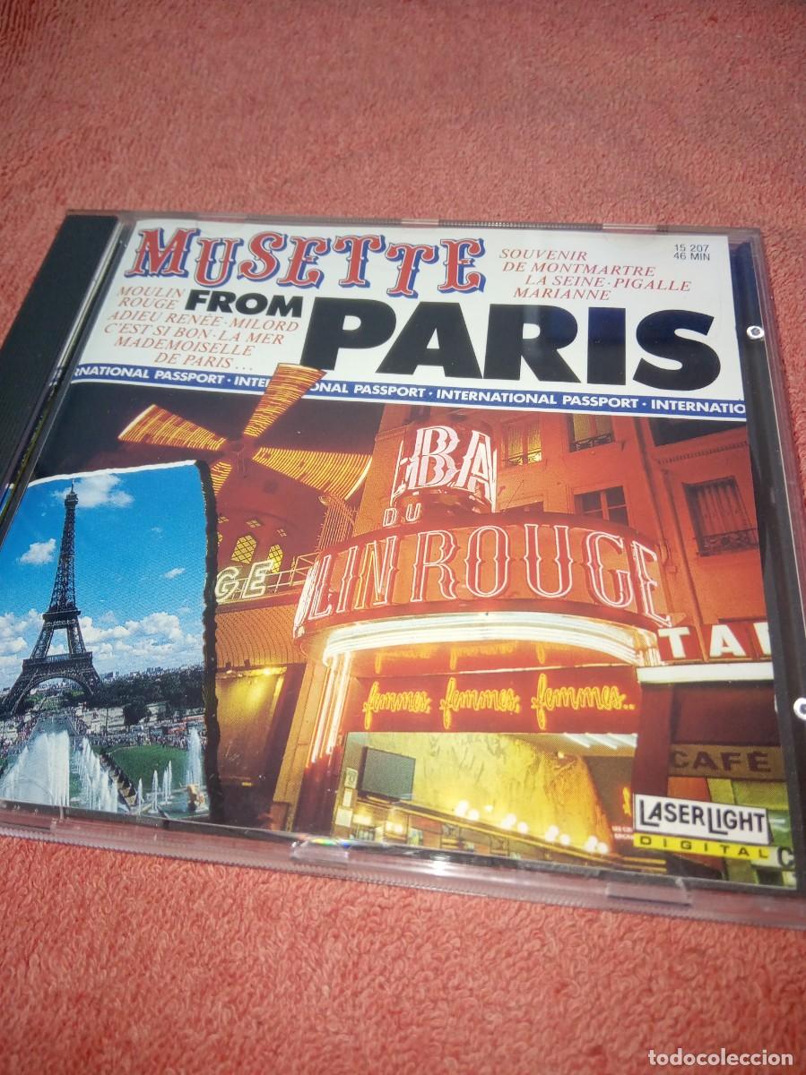 CDs de m&uacute;sica: MUSETTE FROM PARIS CD - Foto 1
